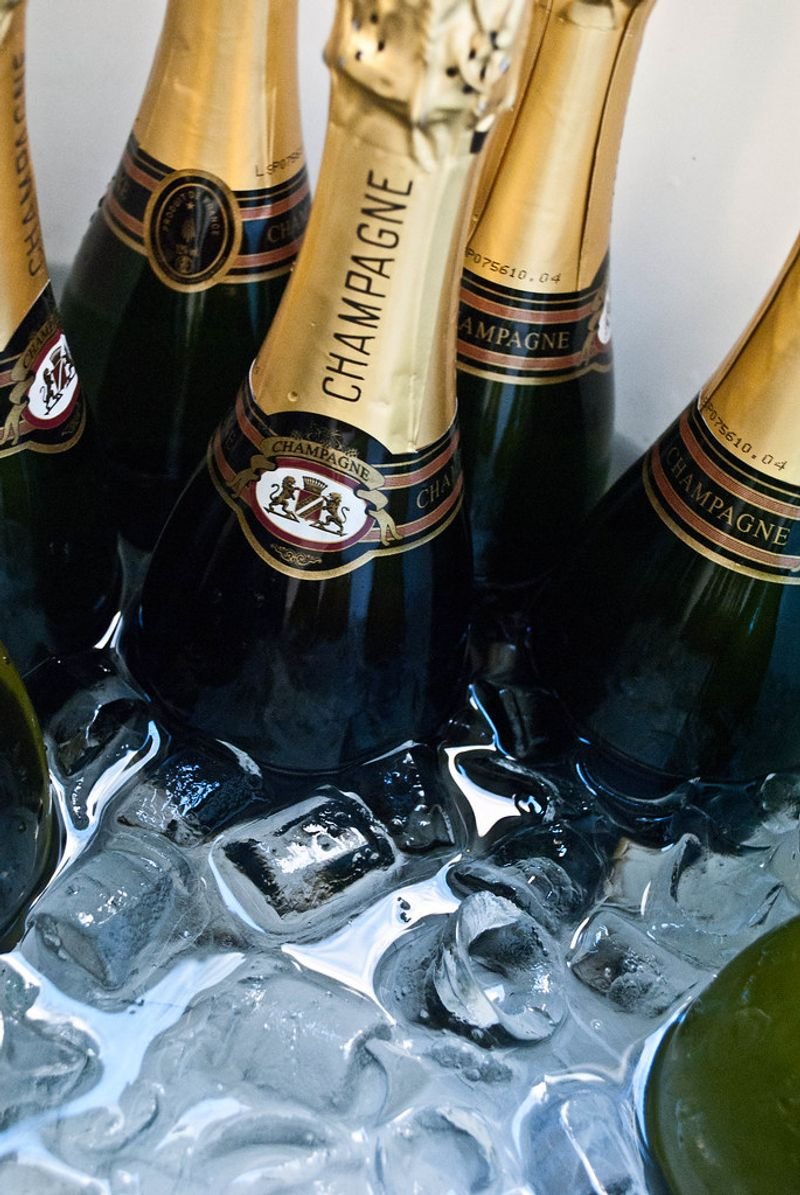 resources of Black Champagne Glass Bottles exporters