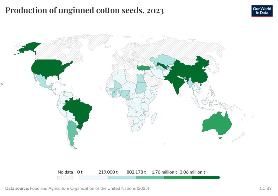 resources of Cotton seeds exporters