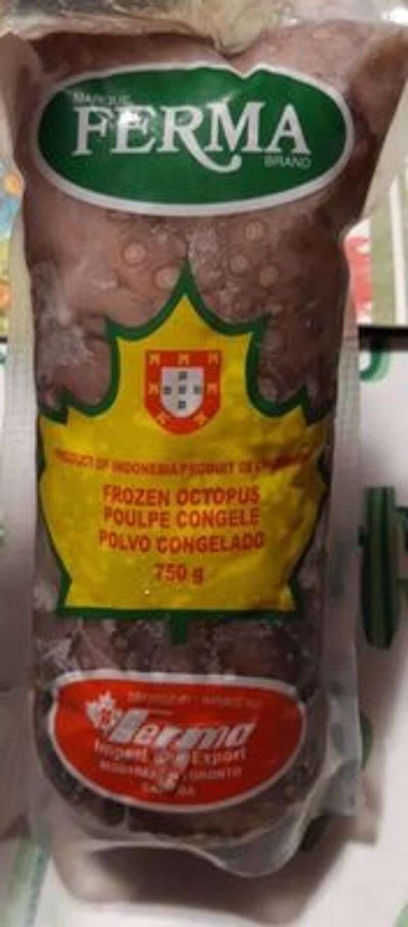 resources of Frozen whole cleaned baby octopus exporters