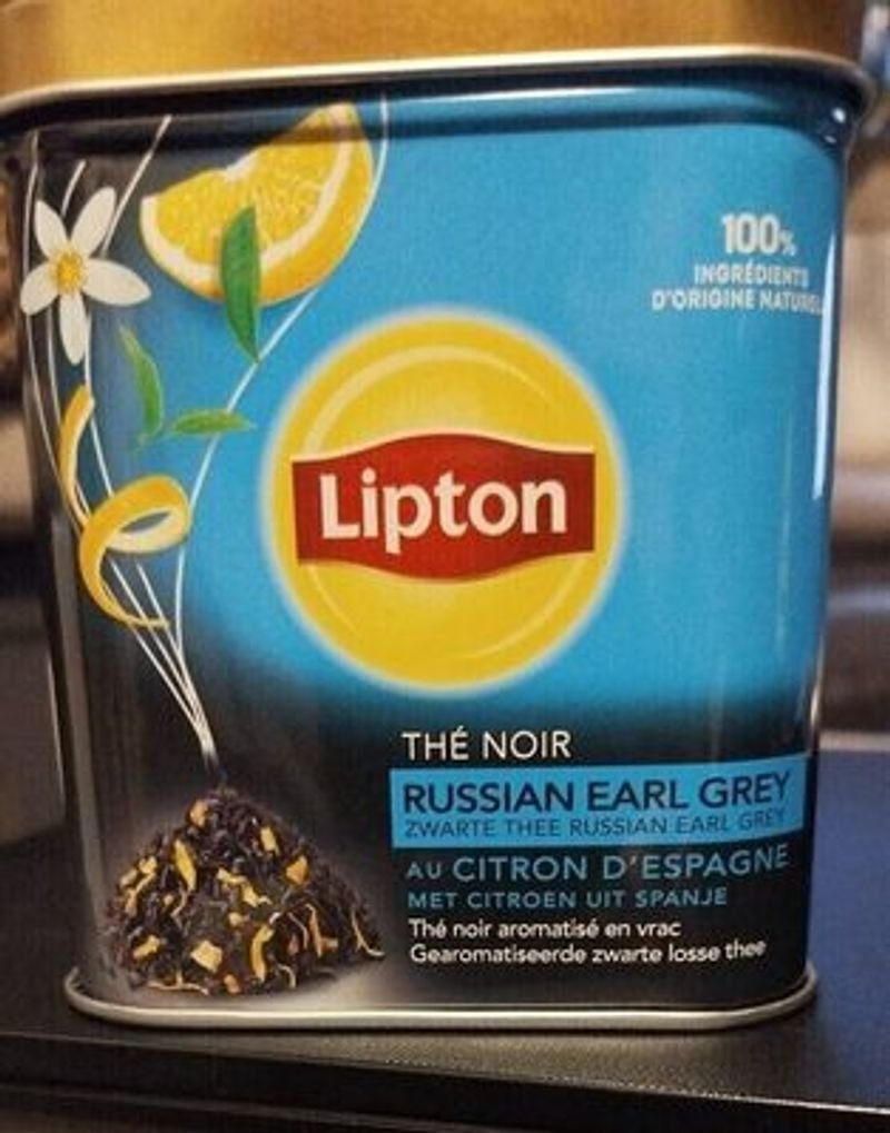 resources of Black Tea Earl Grey Purple Metal Can 200g exporters