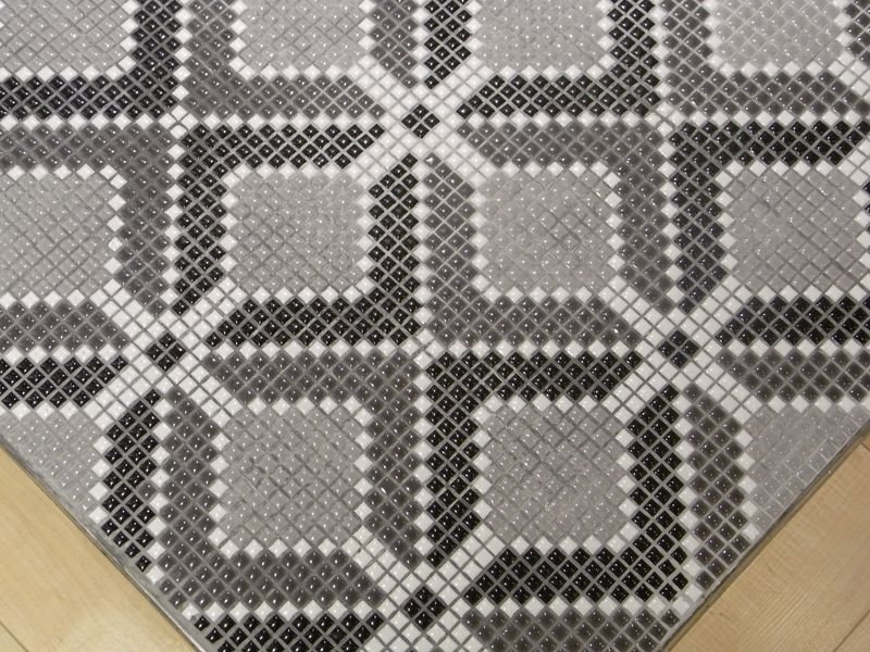 resources of White And Grey Patchwork Carpet-Vintage Carpet exporters