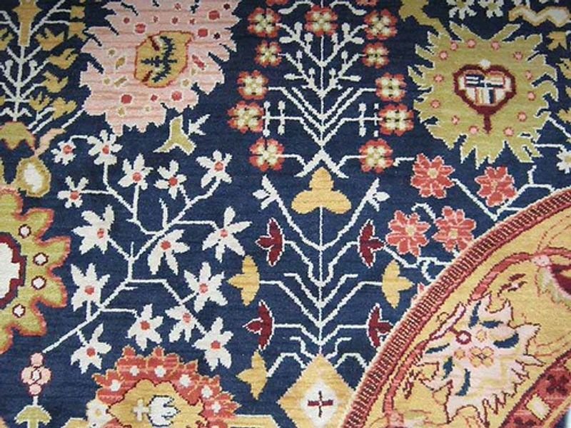 resources of HANDMADE WOOLEN FLATWEAVE RUG exporters