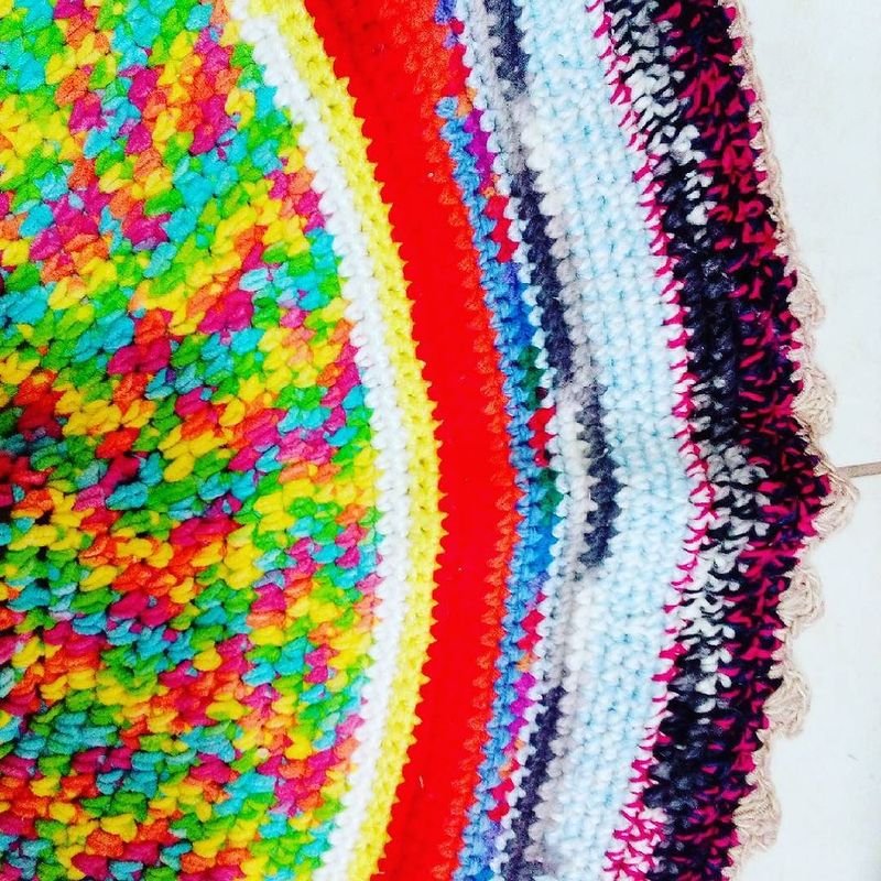 resources of HANDMADE WOOLEN FLATWEAVE RUG exporters