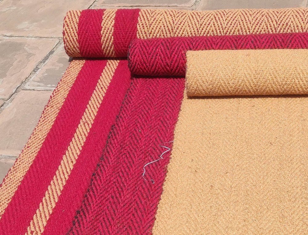 resources of Red-Brown PE Rattan Cane Webbing Roll exporters