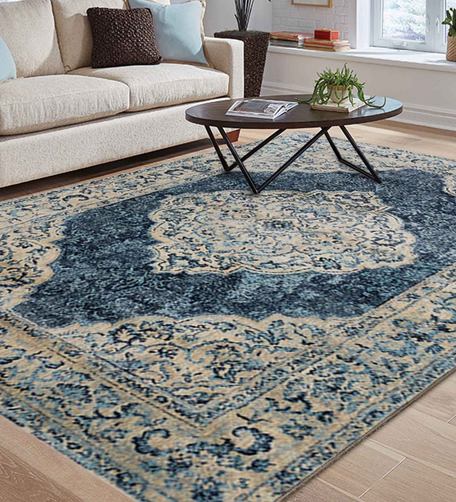 resources of Handmade Wool & Viscose Carpet – Stone Pattern (High-Low Cut Pile) exporters