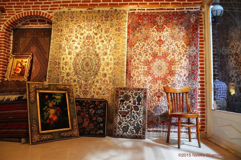 resources of Silky persian carpets exporters