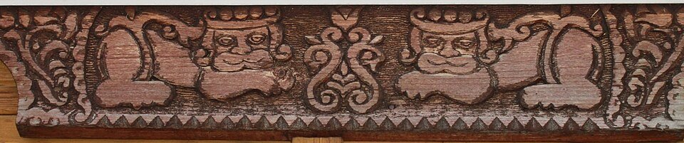 resources of Wooden elephant with antique golden nice carving trunk up exporters