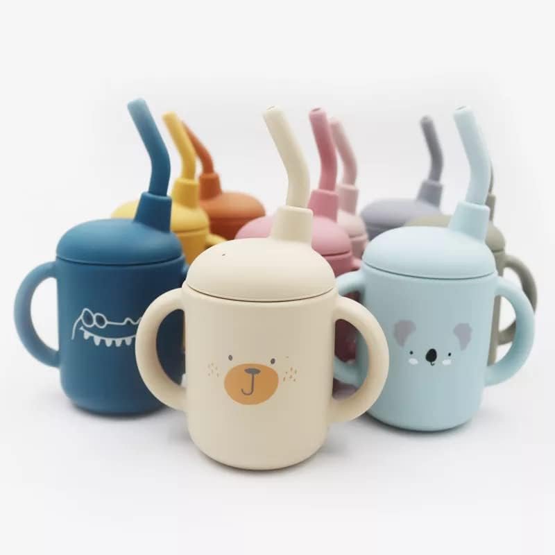 resources of Hot Selling Animal Panda BPA Free Microwave Safe Divided Kids Baby Feeding Set Dinnerware Baby Silicone Plate Bowl Set exporters