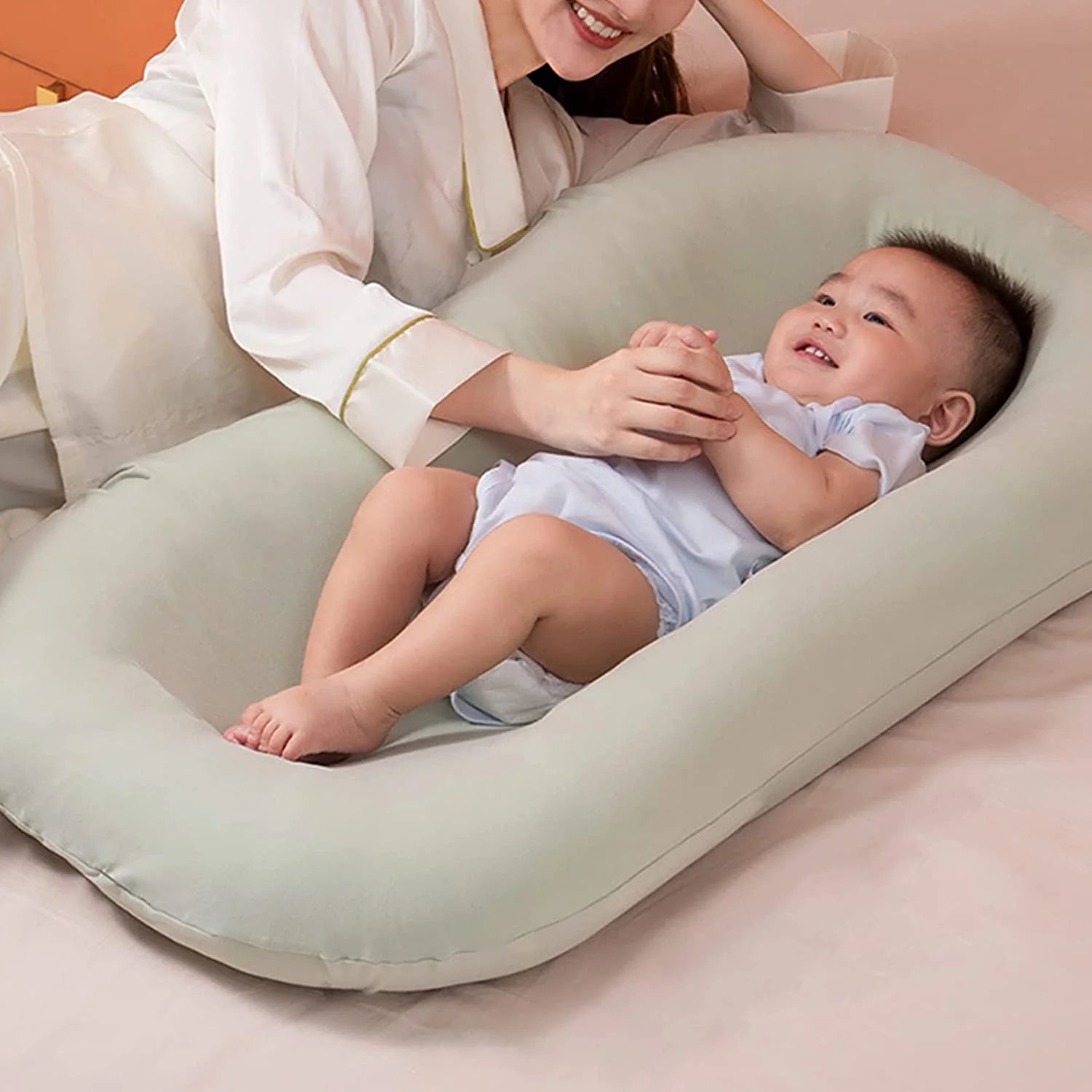 resources of Cooling Gel Memory Foam Infant Head Shaping Pillow for preventing Flat Head Syndrome in Babies  (SF-15) exporters