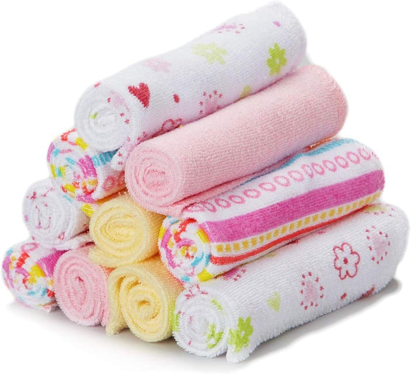 resources of 3-Pack Voil Pink BabyTowels exporters