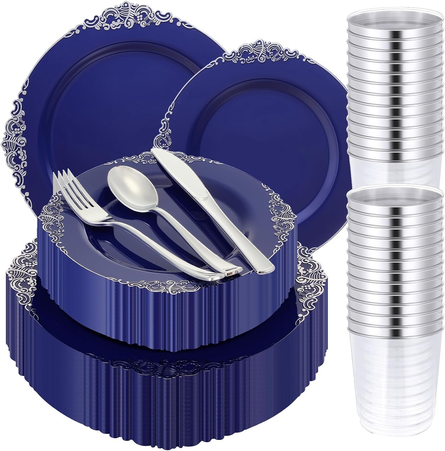 resources of Nakshi Plate Pack Of 3 - Size: Large exporters