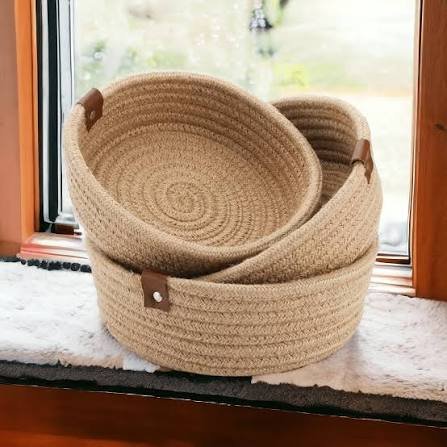 resources of Jute Storage Baskets exporters