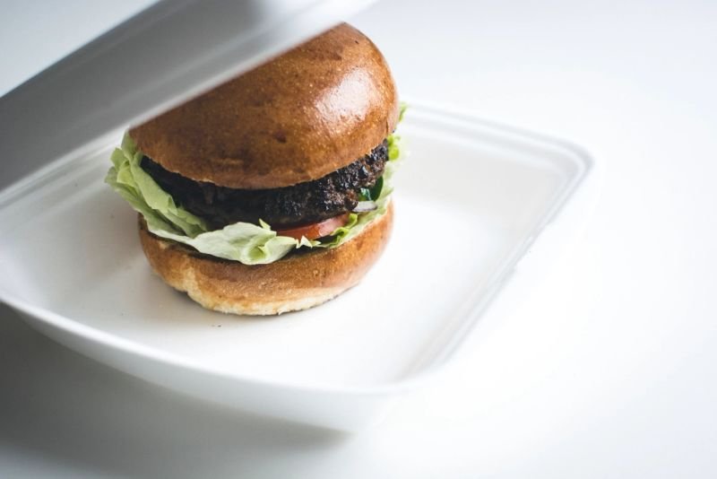 resources of Cornstarch Clamshell Burger 6" exporters
