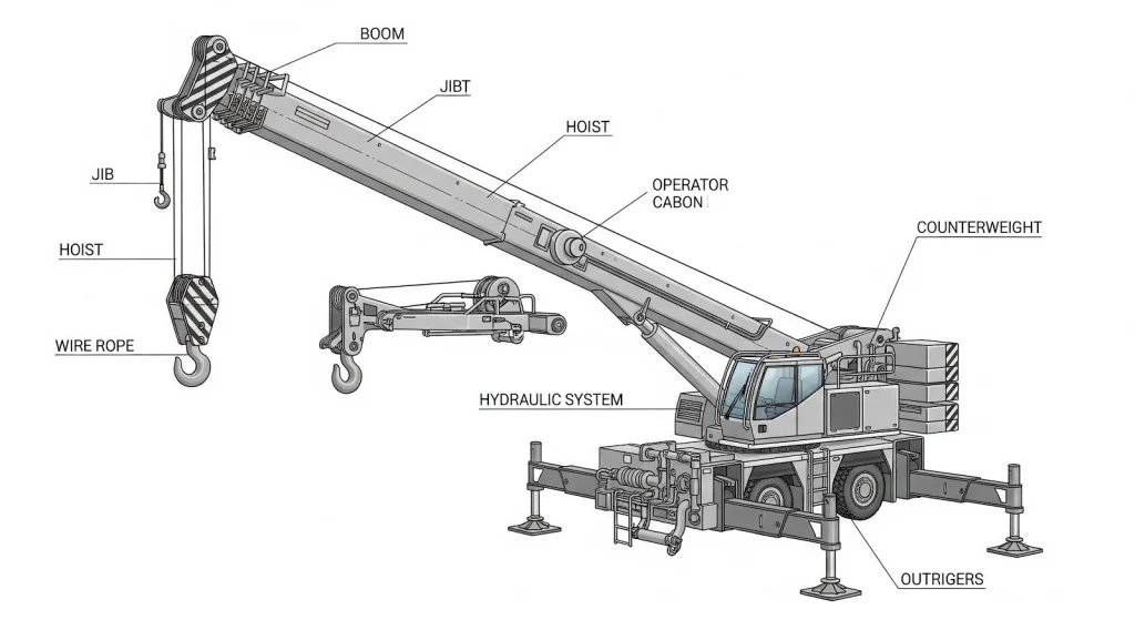 resources of Truck mounted crane exporters