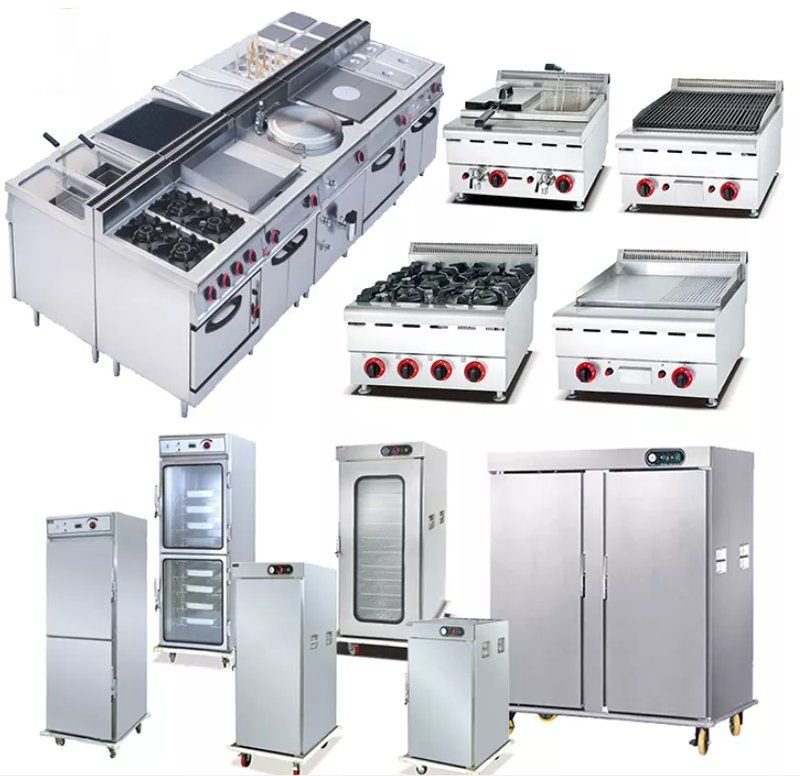resources of 6-burner gas range with electric oven exporters