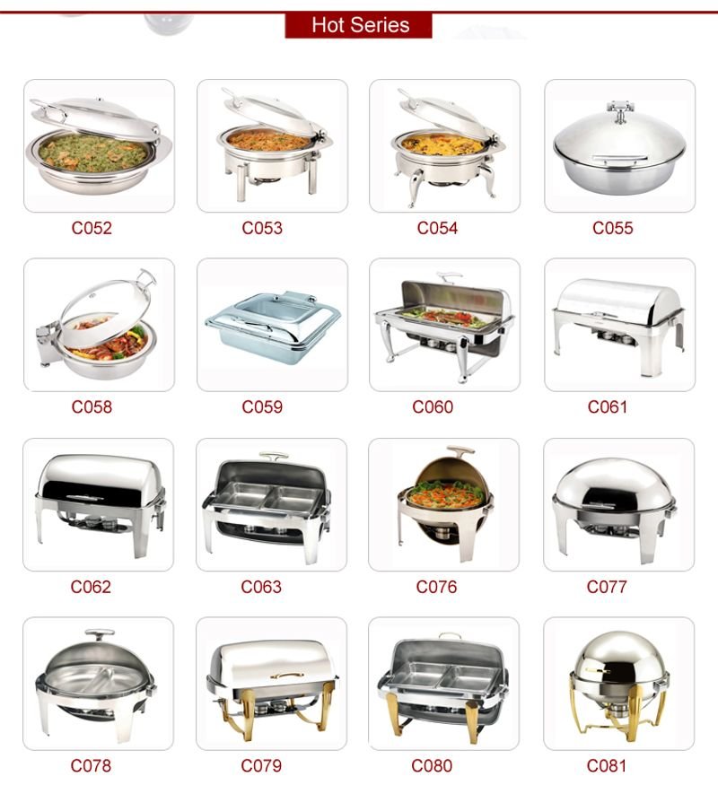 resources of Rectangular Chafing Dish exporters
