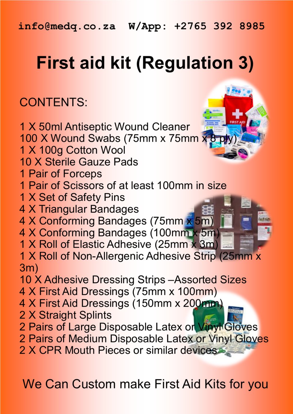 resources of Metal Tin First Aid Kit exporters