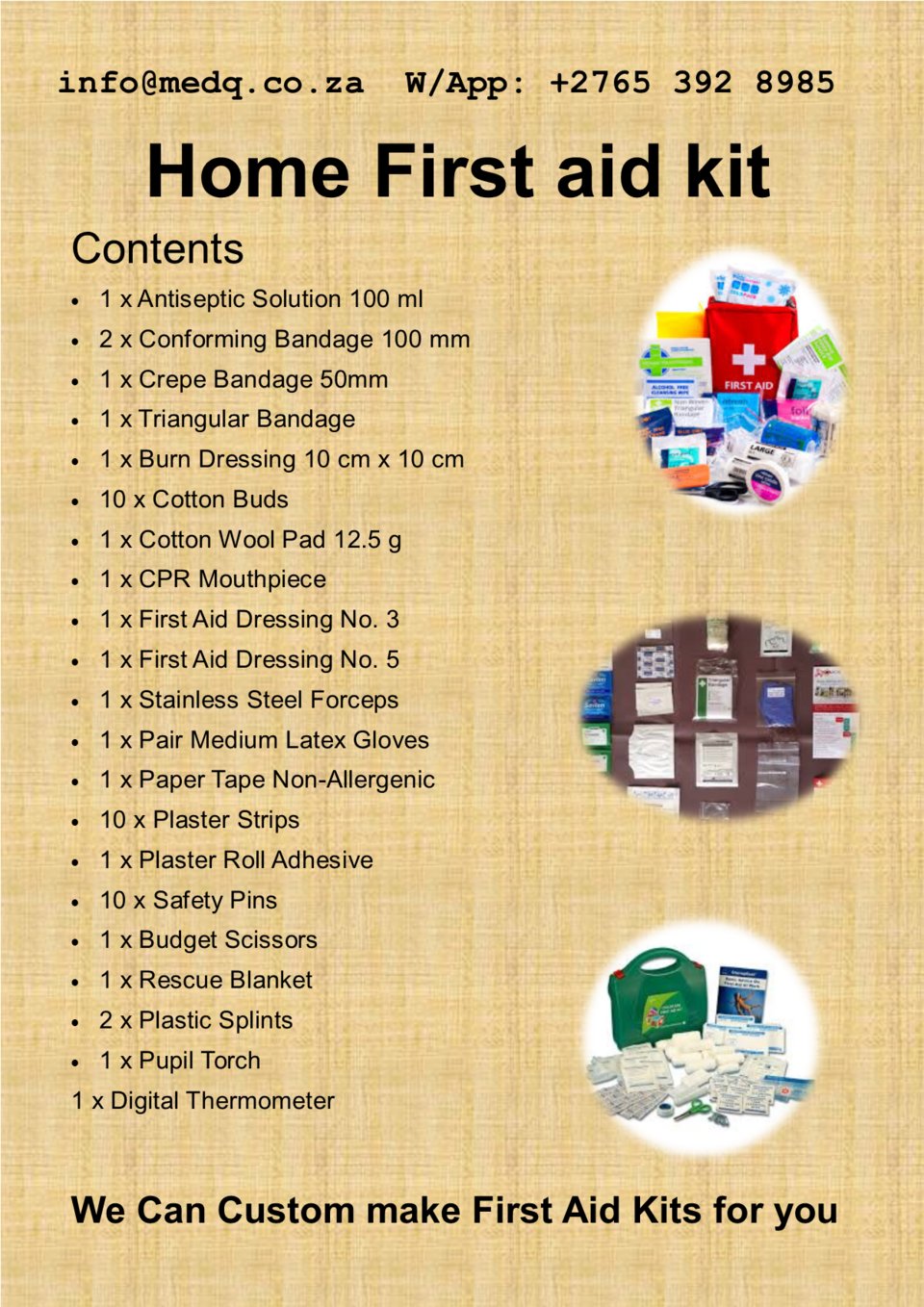 resources of Pp First Aid Kit exporters