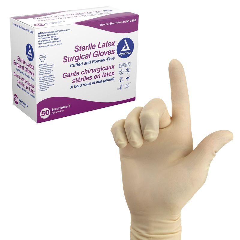 resources of Latex Exam Glove Powdered Free exporters