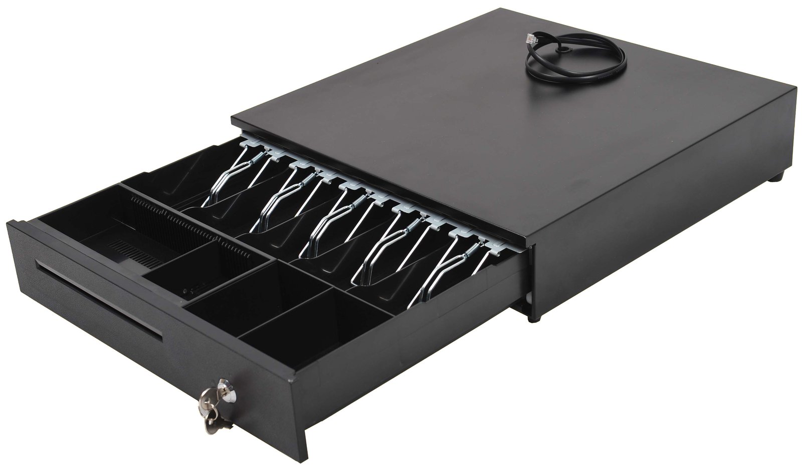 resources of 15.6″ POS Keyboard Cash Drawer with 58mm Thermal Printer All-in-One Sales End Market Store Device exporters