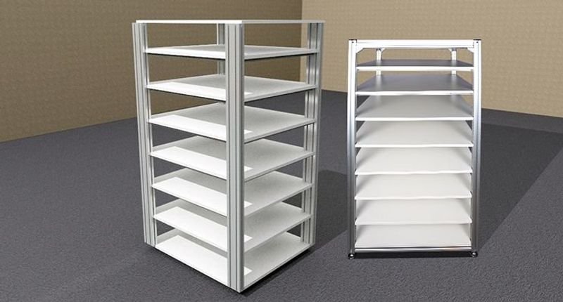 resources of Medium-duty steel shelving exporters