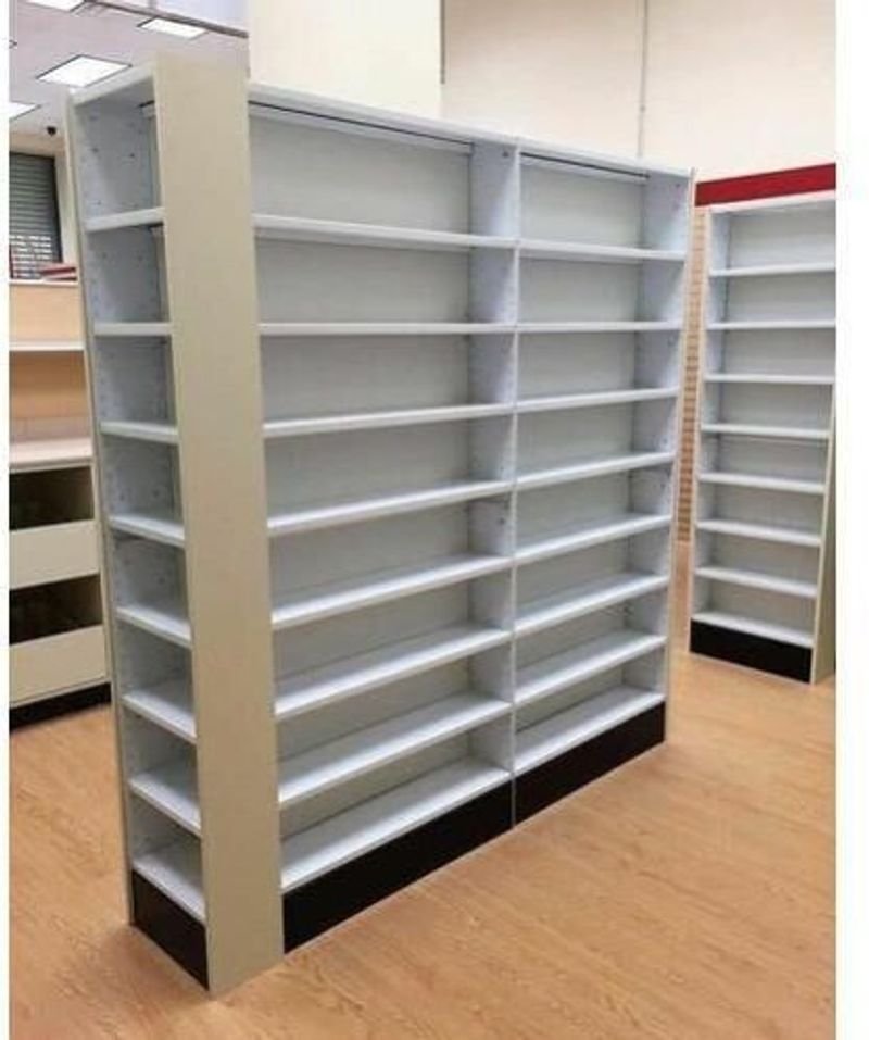 resources of Knock-down structure metal book shelf exporters