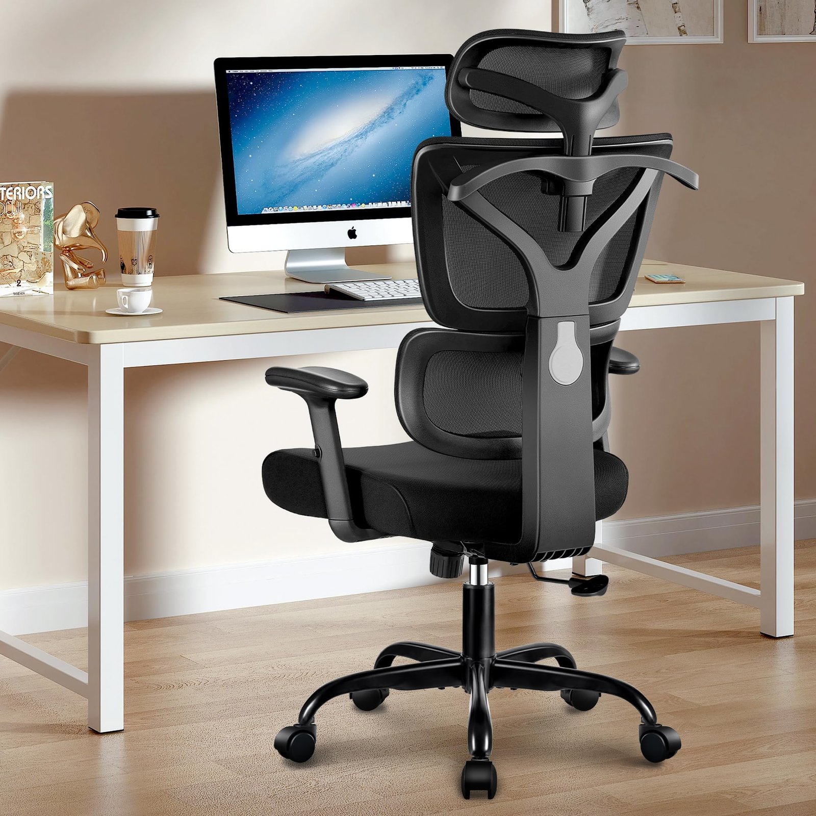 resources of Ergonomic High Back Grey Office Chair SK exporters