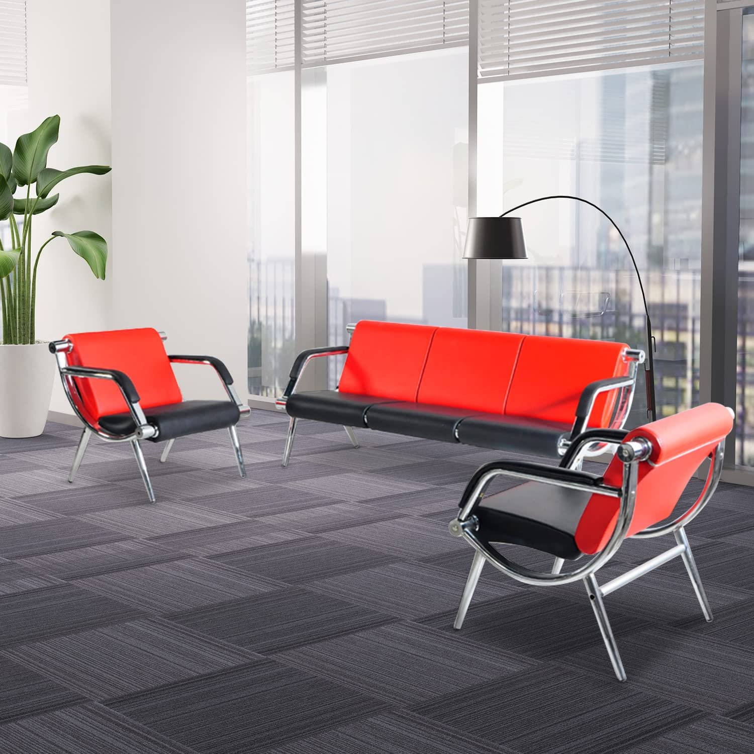 resources of Le Corbusier LC2 Sofa - Red Italian Leather exporters