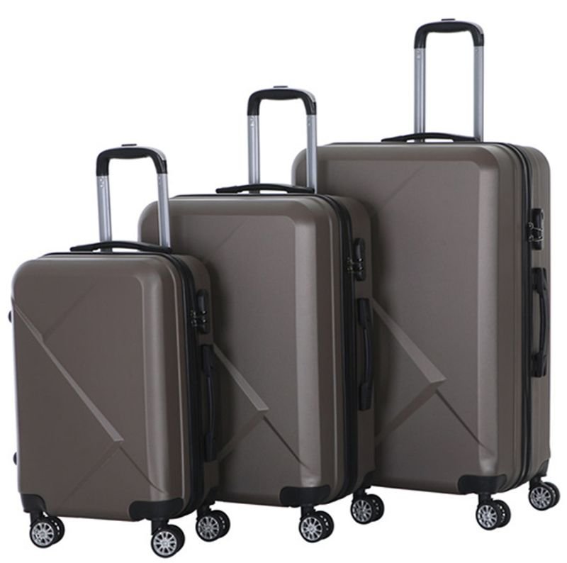 resources of Set of 3 Suitcases Marion Roth TAUPE exporters