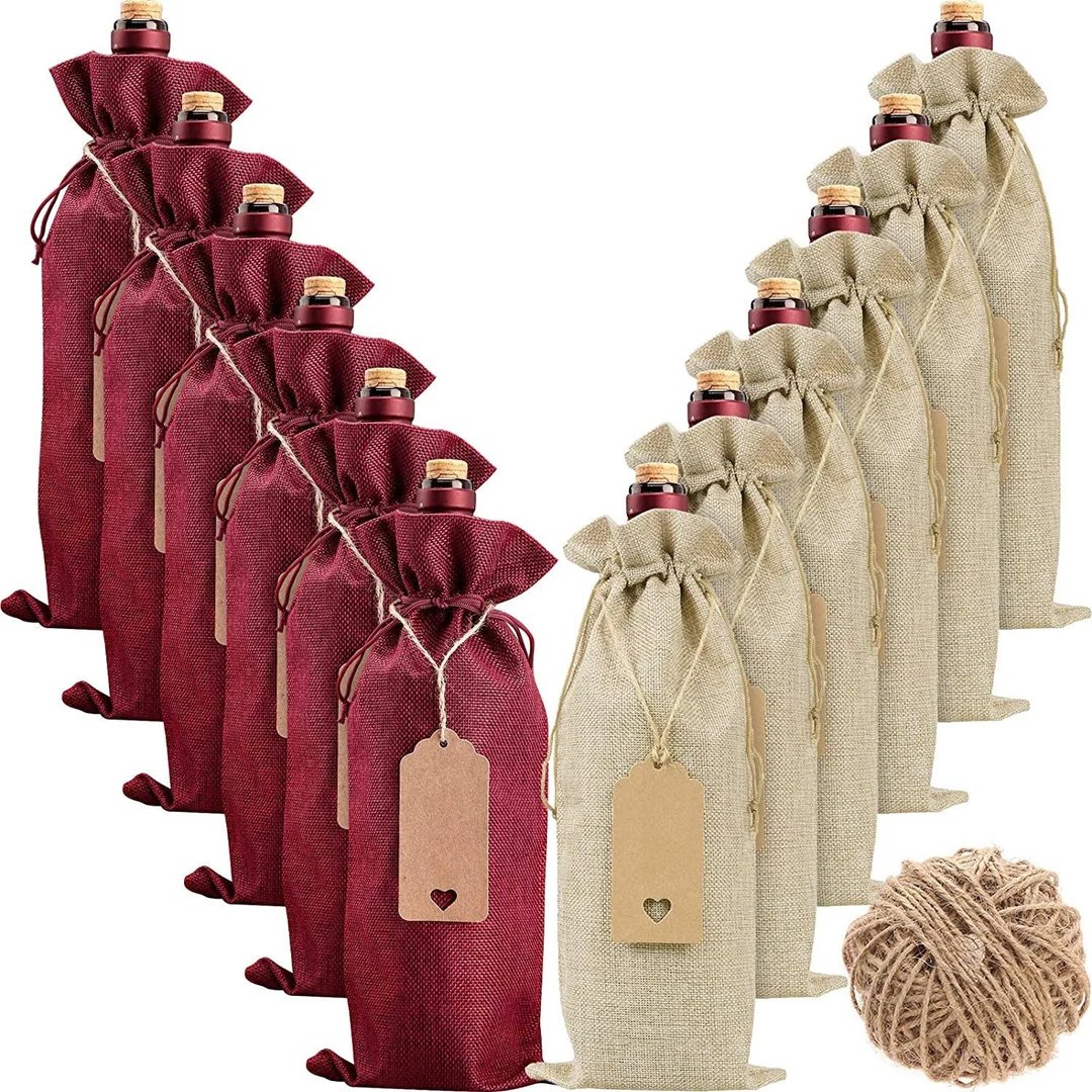 resources of Jute Wine Bag 1 Bottle exporters