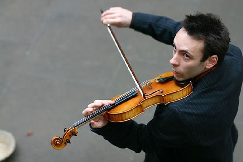 resources of Quality student carved violin dh-003 exporters