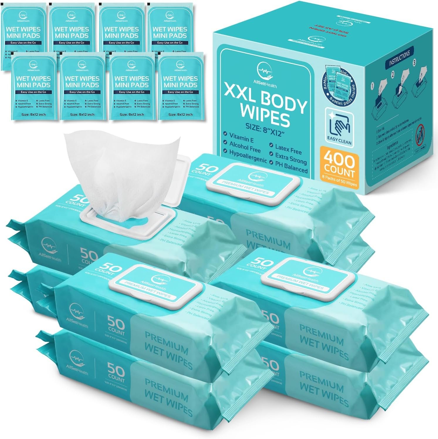 resources of Freshca Intimate Men Wet Wipes-10pcs exporters