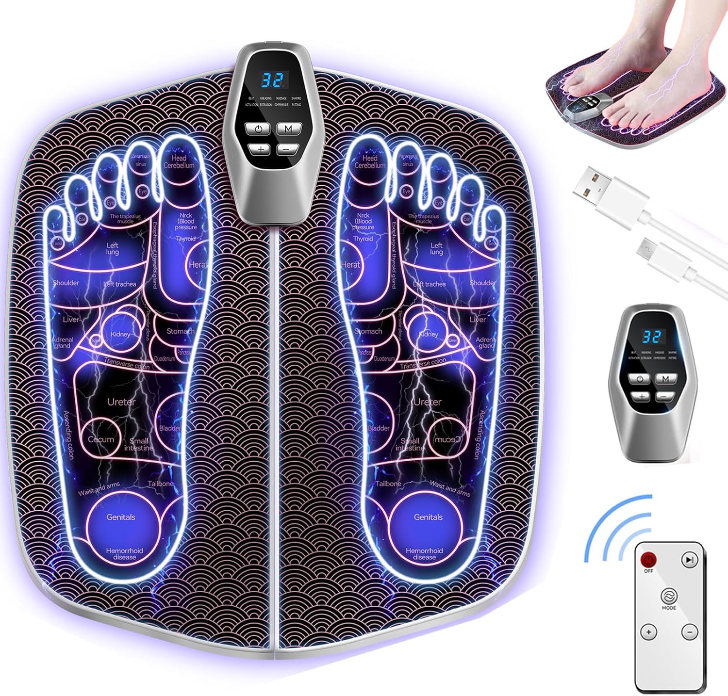 resources of Digital Display Foot Massager HFR-8802ST exporters