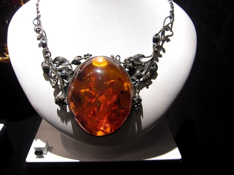 resources of Silver with amber butterfly exporters