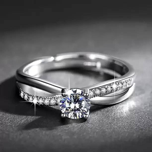 resources of 925 Sterling Silver Interlocked Triple Band Ring exporters