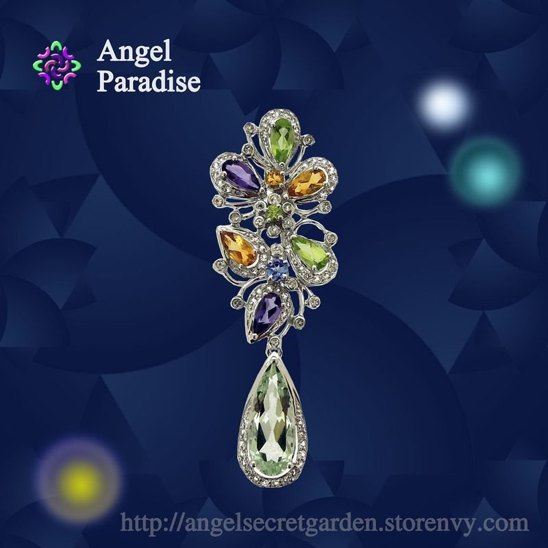 resources of Silver Zircon Pendant exporters