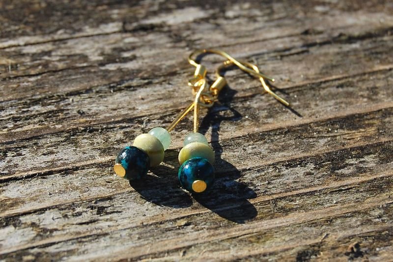 resources of Neffly 6 Mm Natural Beeswax Earrings Earrings exporters