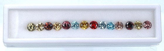 resources of Color cz fancy cut exporters