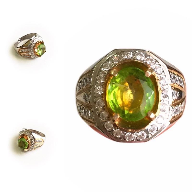 resources of Peridot silver ring exporters