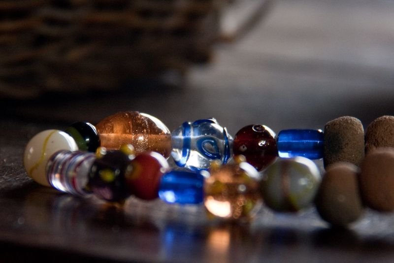 resources of Sterling silver core faced glass beads exporters