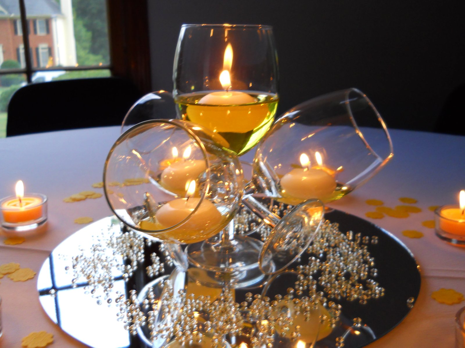 resources of Gold Crystal Candle Holder exporters