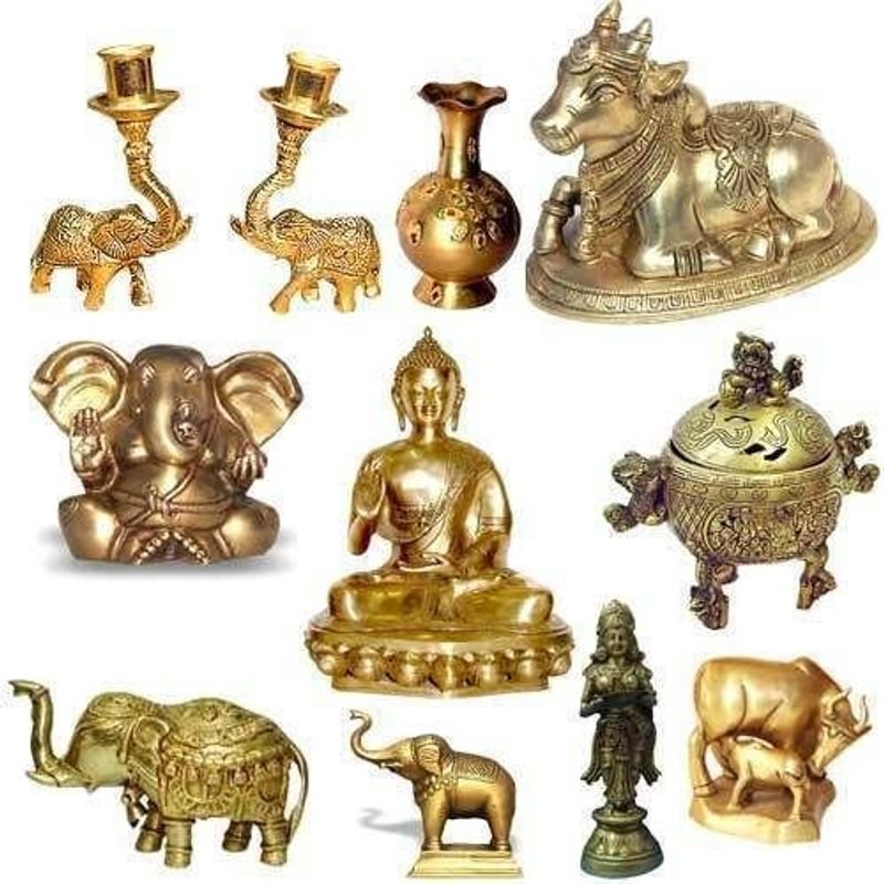 resources of Brass Stone Elephant Statue exporters
