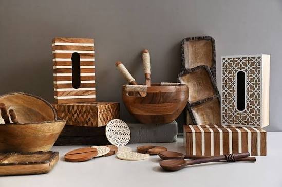 resources of Set 16 Pcs Tumi Ishi Wood Balancing exporters