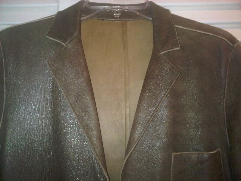 resources of Plain Brown Leather Jackets exporters