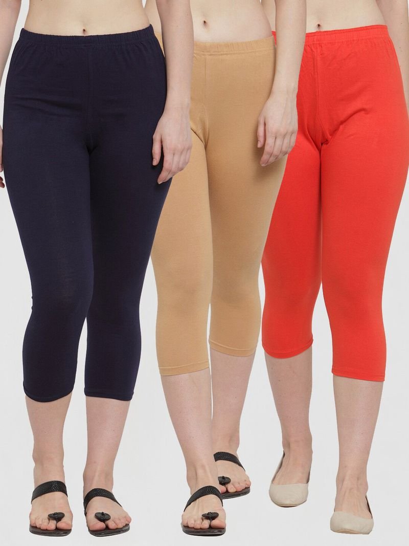 resources of Jelite Premium Cotton Lycra Ankle Leggings exporters