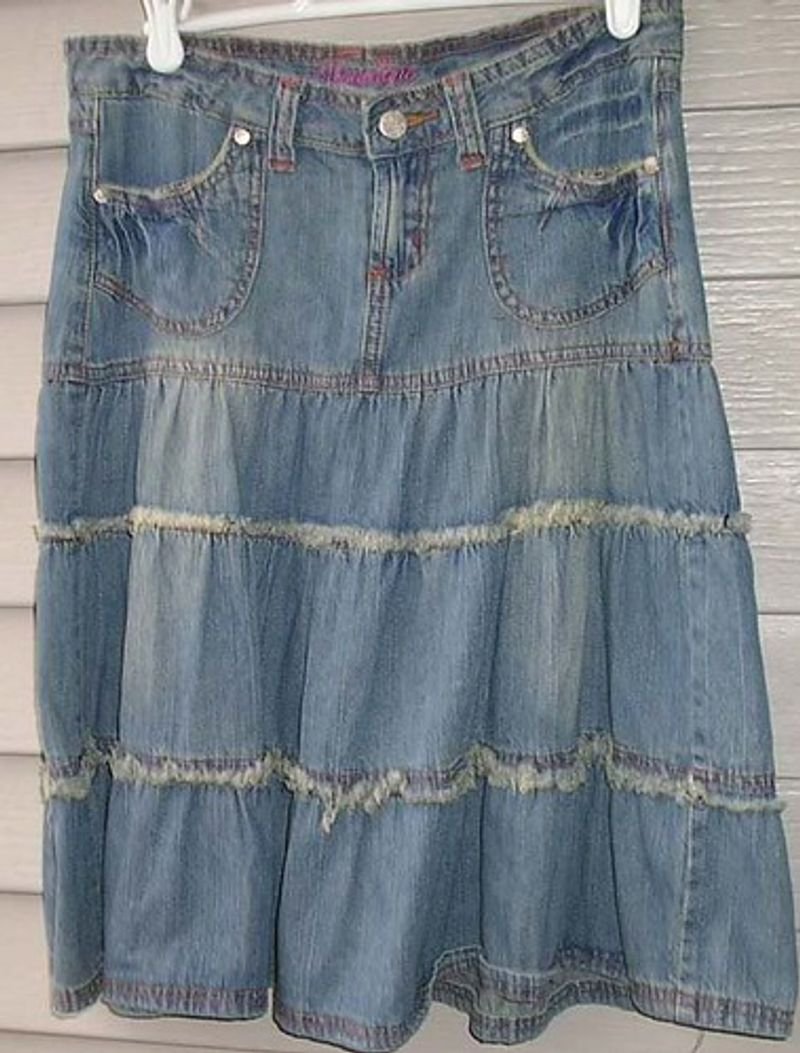 resources of Used Ladies Jean Skirt exporters