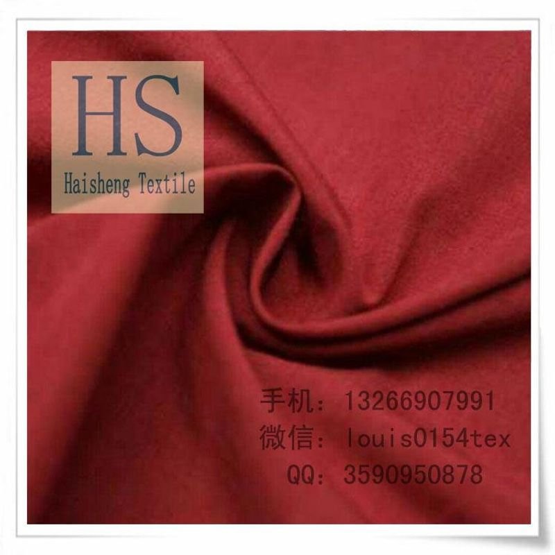 resources of Low Price Stretch 2ways Suede Fabric exporters