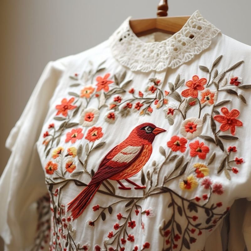 resources of Hand painted western dress exporters