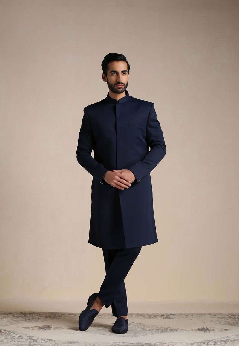 resources of Cruvaze Plain Dark Green Color Suit Men exporters