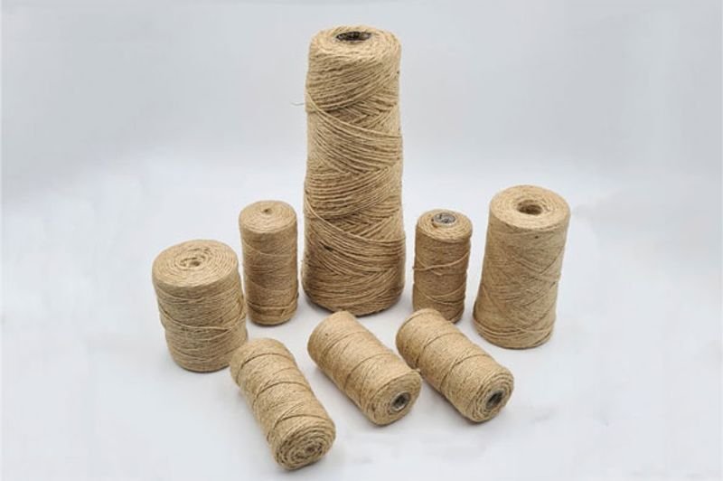 resources of Yellow / Natural / Mixed Color PE Rattan Rope, 8 x 2.5 mm for Outdoor Furniture Weaving exporters